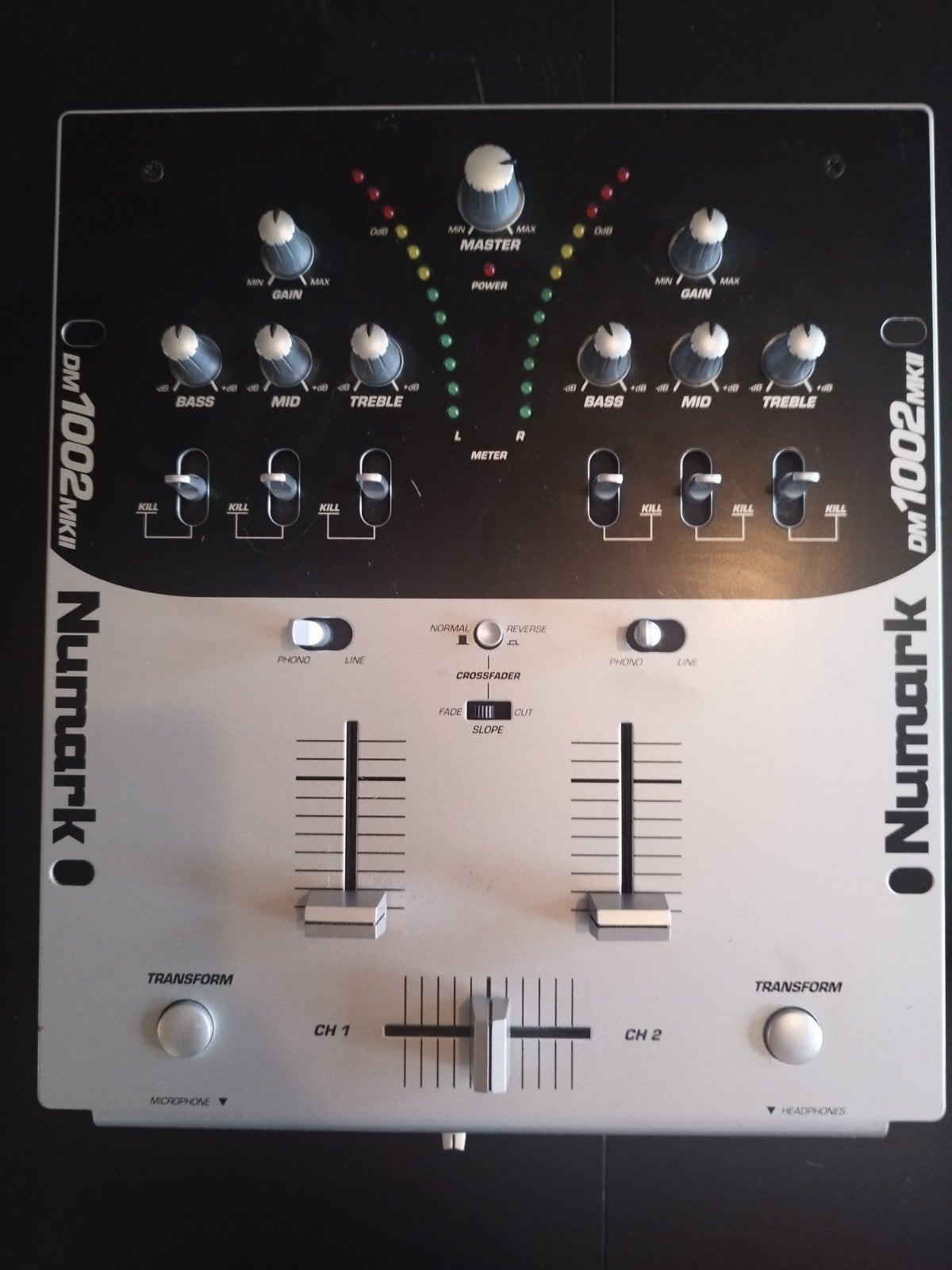Numark DM 1002 MK2 Mengpaneel met Power Adaptor, Ophalen of Verzenden