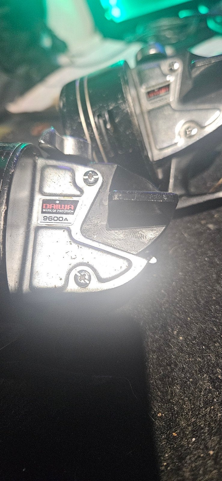 Daiwa 9600 A, Ophalen of Verzenden, Gebruikt, Molen