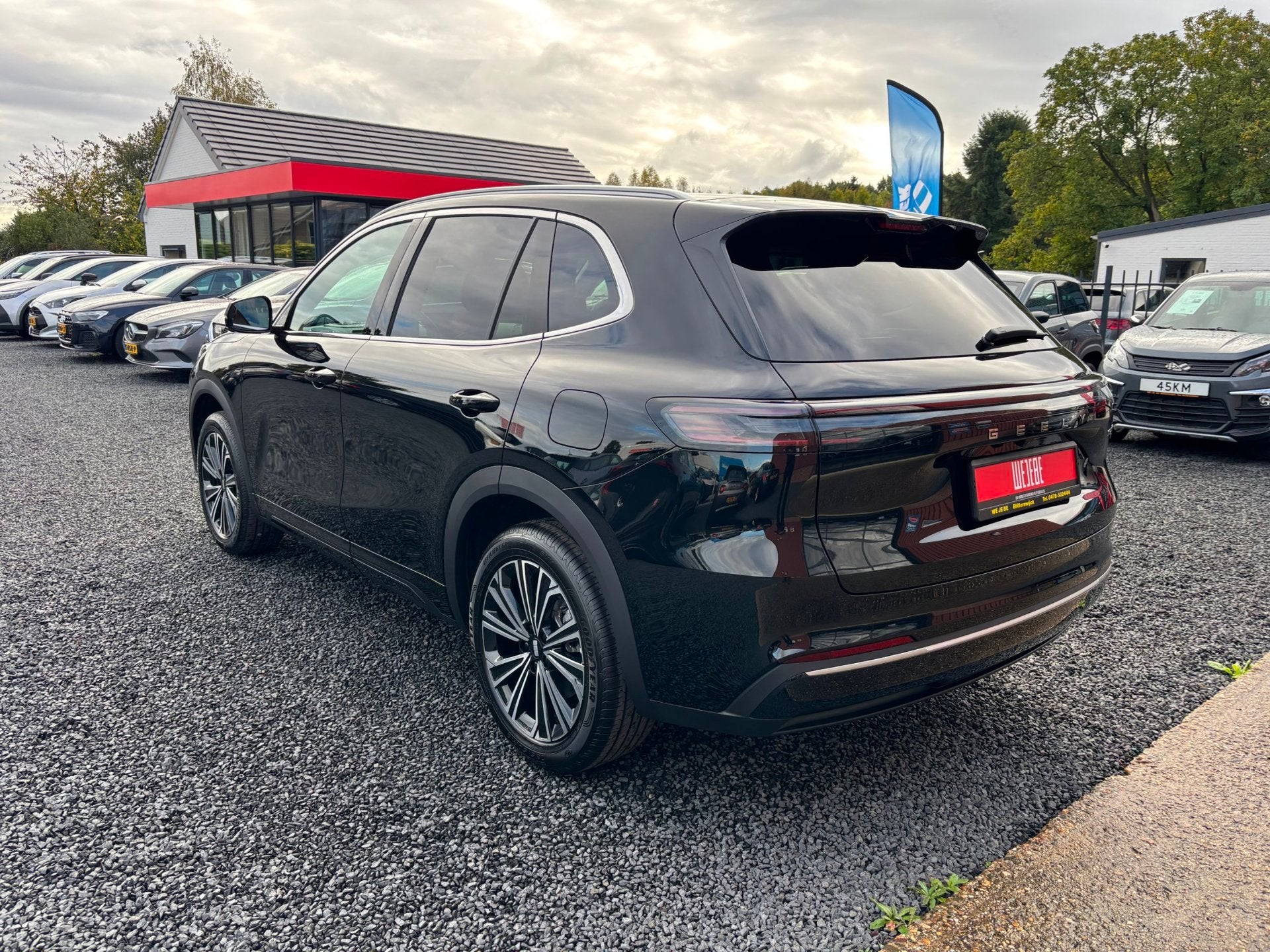 Geely Starray EM-i PHEV 1.5 Max+, Auto's, Dealer onderhouden, 4 cilinders, Zwart, Leder
