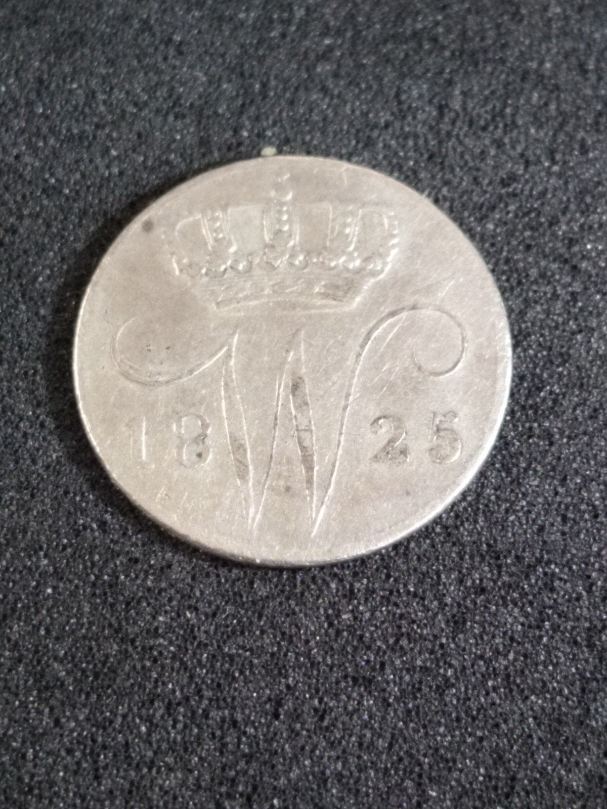 5 cent 1825 Brussel Willem 1, Postzegels en Munten, Munten | Nederland, Ophalen of Verzenden, Koning Willem I, 1 cent