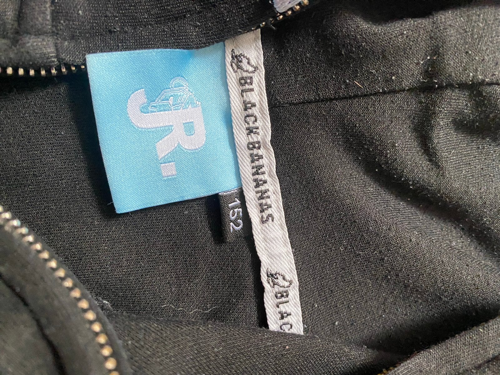 Black Bananas JR. Hoodie Zwart Maat 152, Ophalen of Verzenden, Gebruikt, Jongen of Meisje