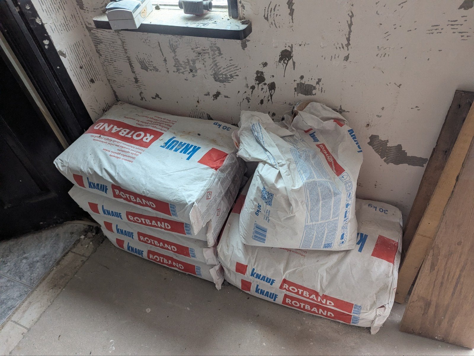 Knauf Rotband Stucgips 200 kg - Nieuw, Ophalen, Nieuw