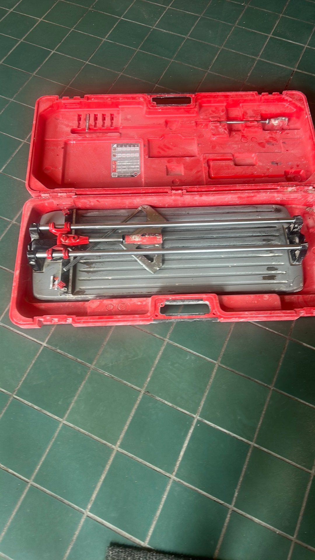 Rubi tegelsnijder ts 60, Ophalen of Verzenden, Zo goed als nieuw