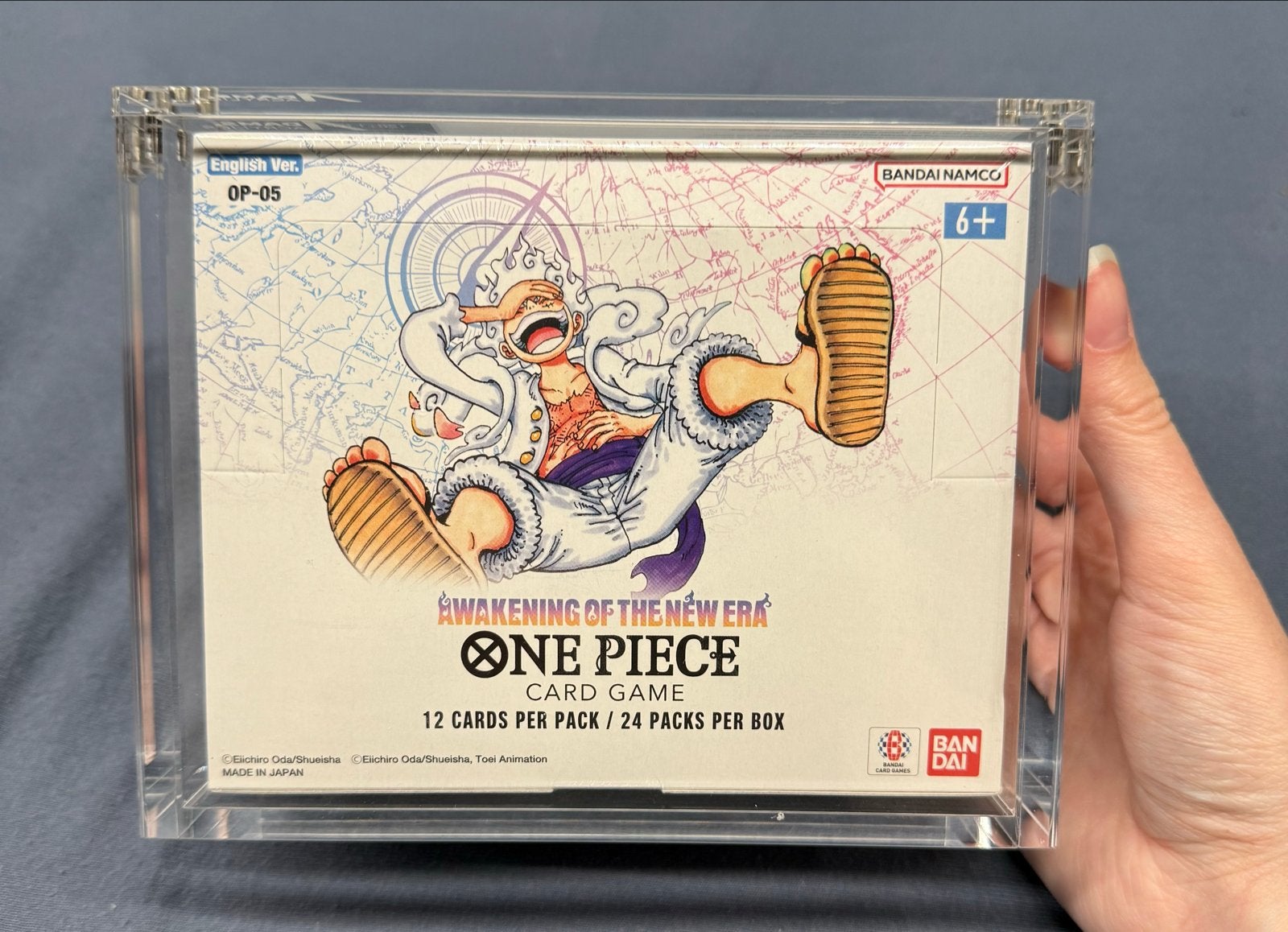 One Piece Card Game OP-05 Booster Box (Engels), Ophalen of Verzenden, Nieuw, Boosterbox