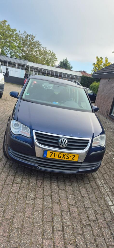 Volkswagen Touran 1.4 TSI 103KW 2008 Blauw, Auto's, Voorwielaandrijving, 4 cilinders, Blauw, Bedrijf