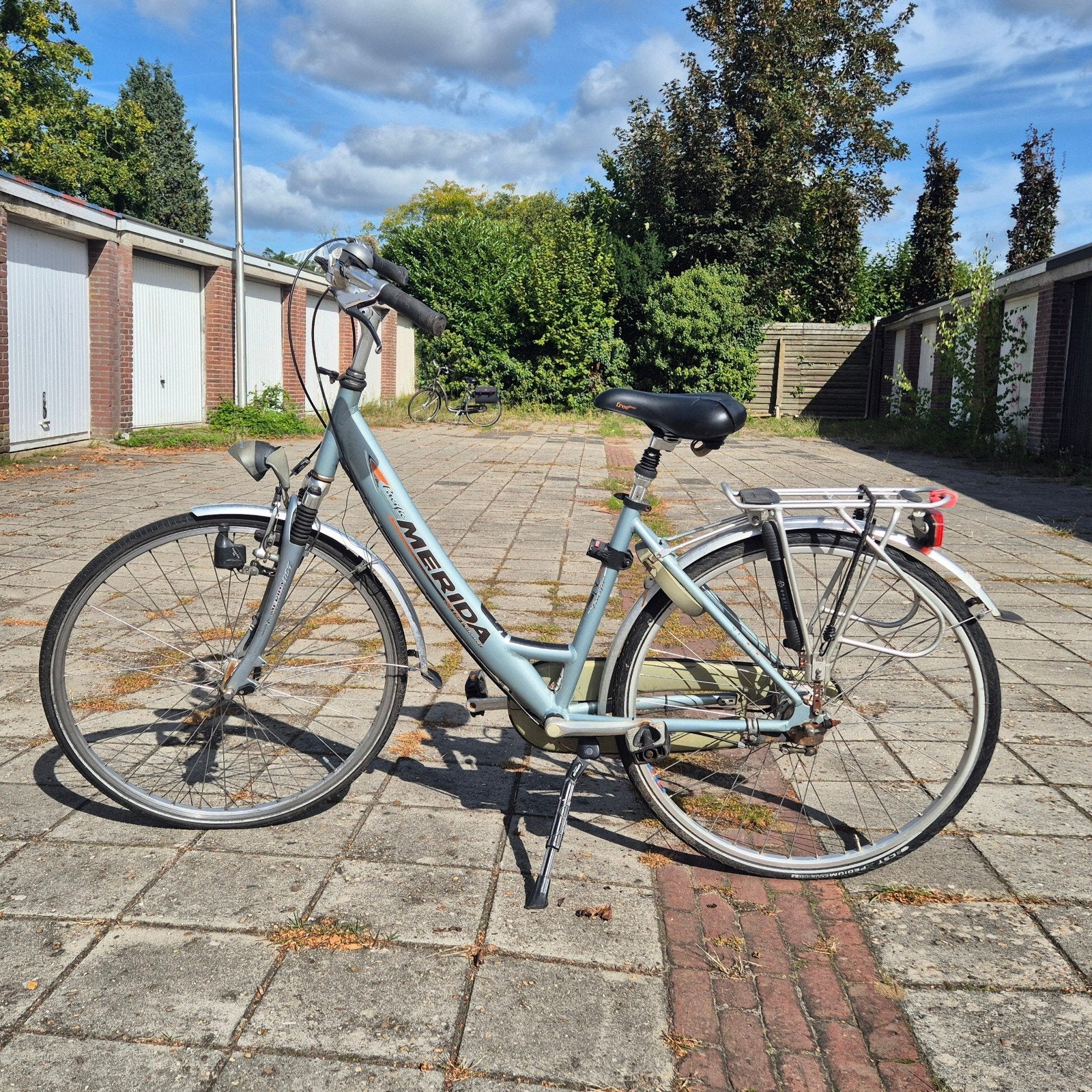 Merida damesfiets - banden en zadel moeten vervangen, Gebruikt, Velgrem, Versnellingen, 50 tot 53 cm