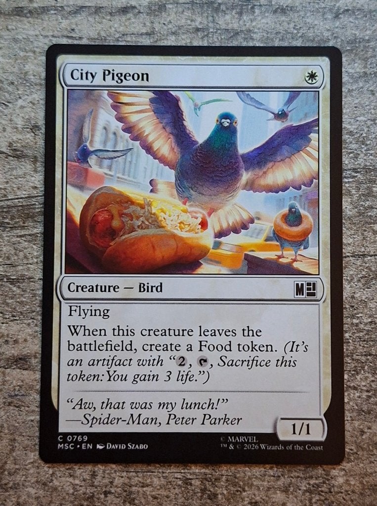 City Pigeon - Magic the Gathering, Verzenden, Zo goed als nieuw, Losse kaart