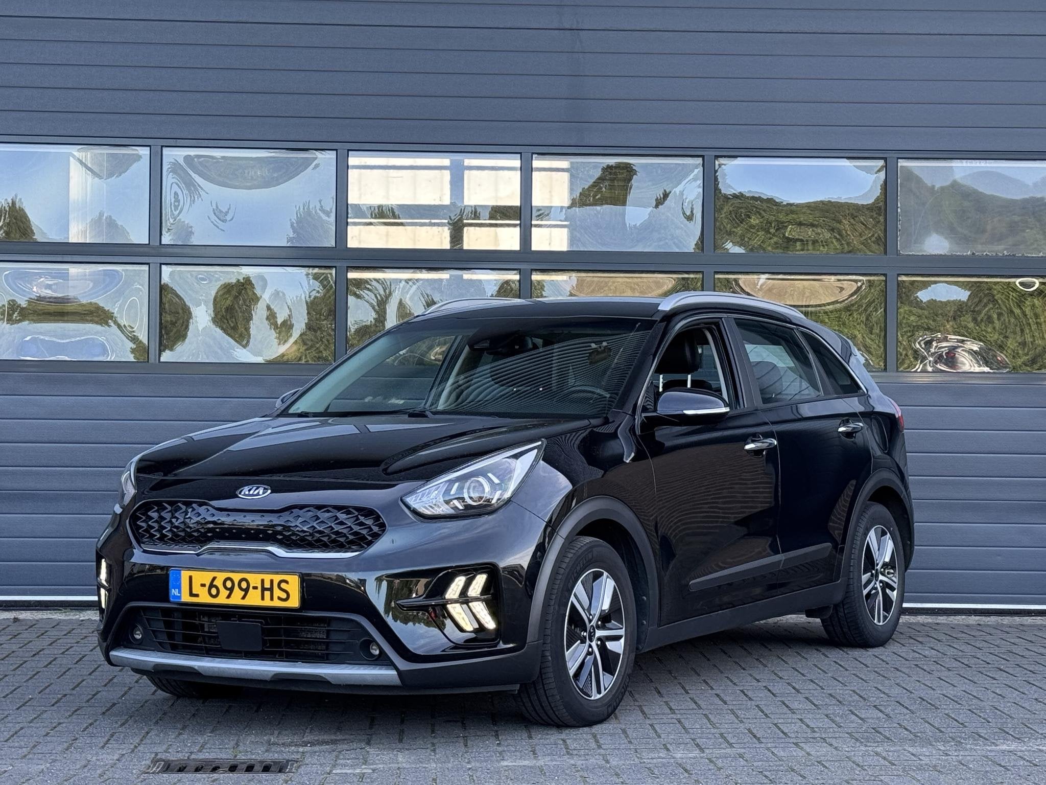 KIA NIRO 1.6 GDi HYBRID DYNAMICLINE I AUTOMAAT I TREKHAAK I, Auto's, Kia, Bedrijf, Te koop, Niro, ABS, Achteruitrijcamera, Adaptive Cruise Control