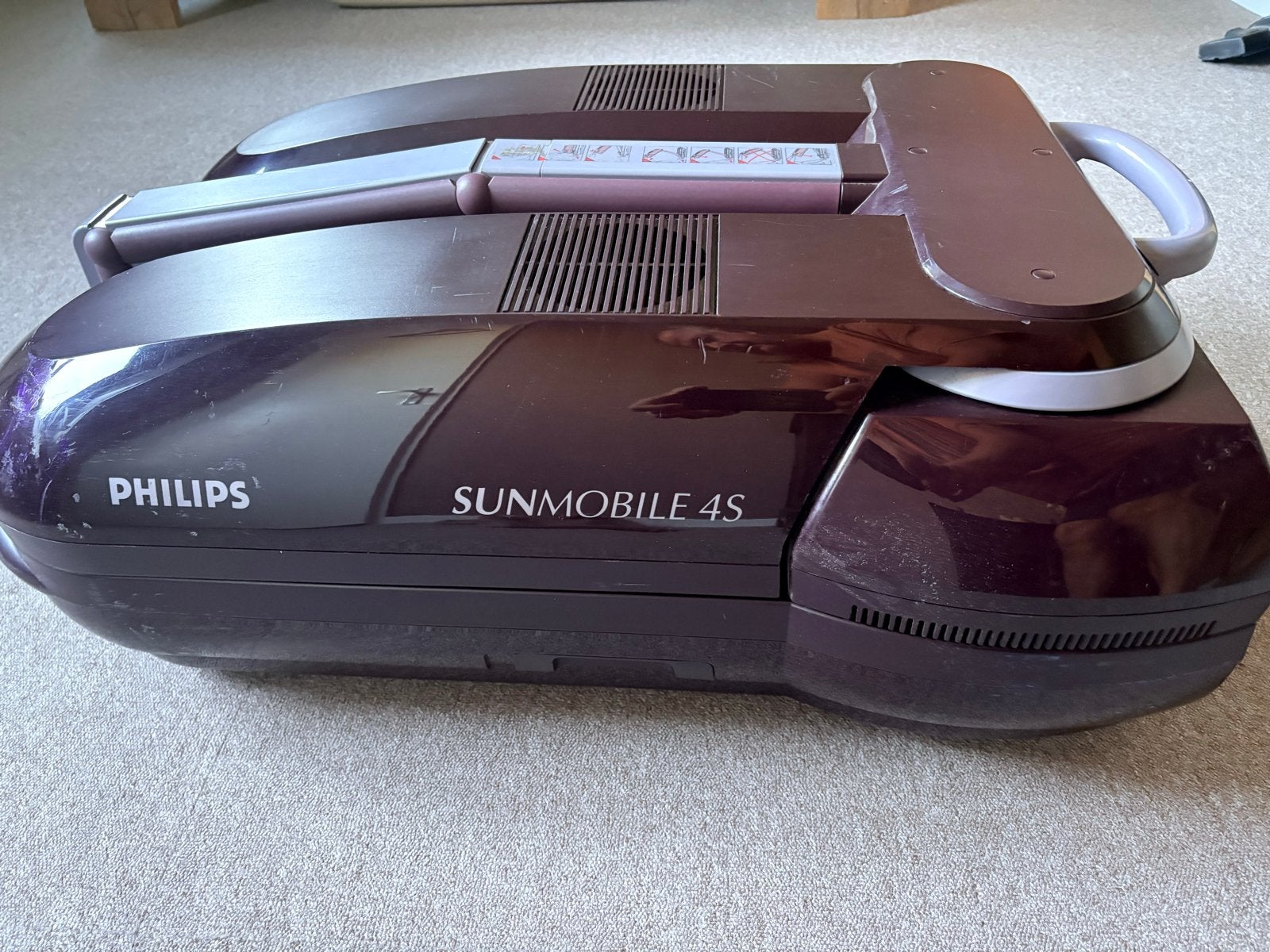Philips Sunmobile 4S Zonnehemel, Witgoed en Apparatuur, Ophalen, Zo goed als nieuw, Zonnebank enkelzijdig, Minder dan 10 lampen