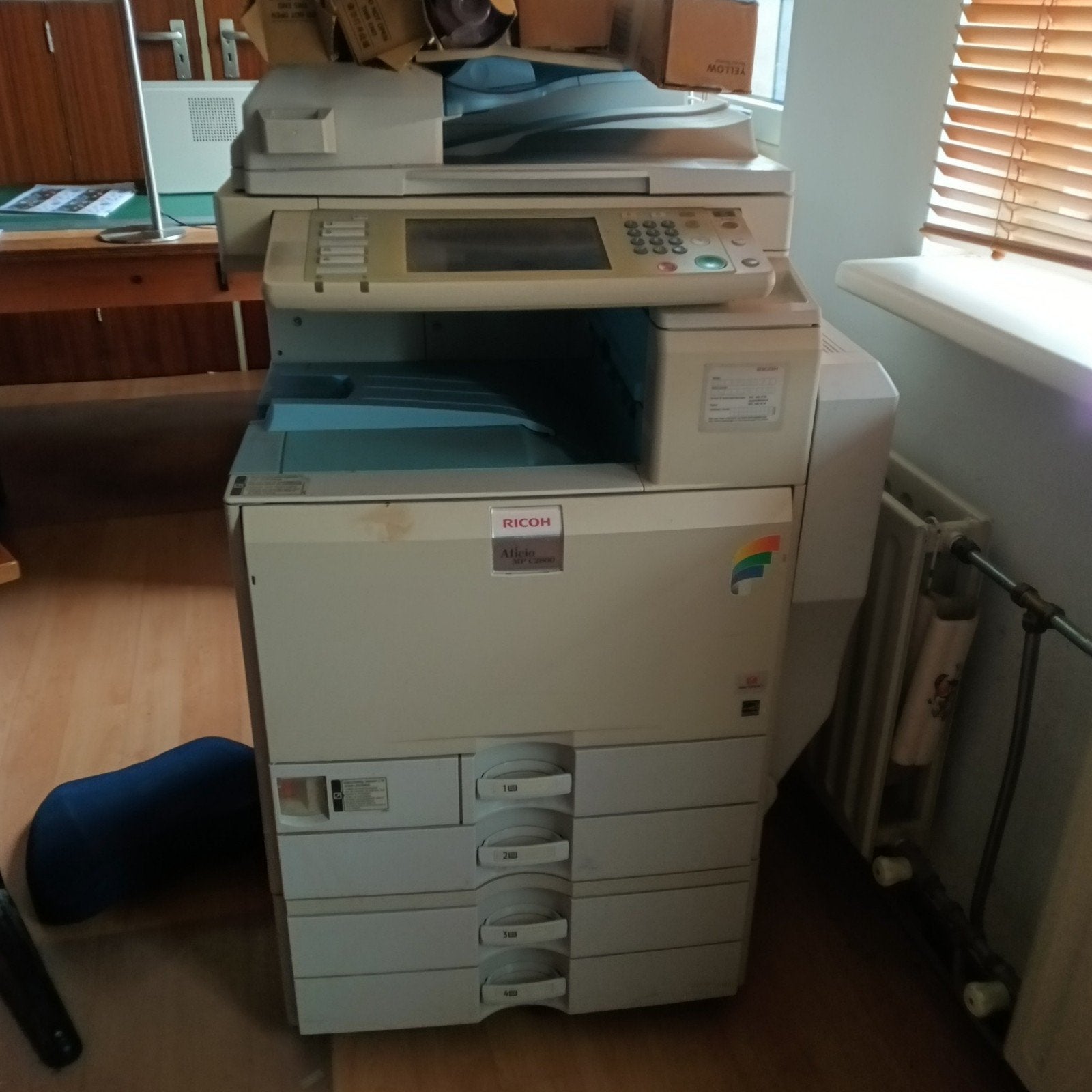Ricoh MP C2800 All-in-one Printer/Kopieermachine, Computers en Software, Gebruikt, All-in-one, Ricoh, Laserprinter