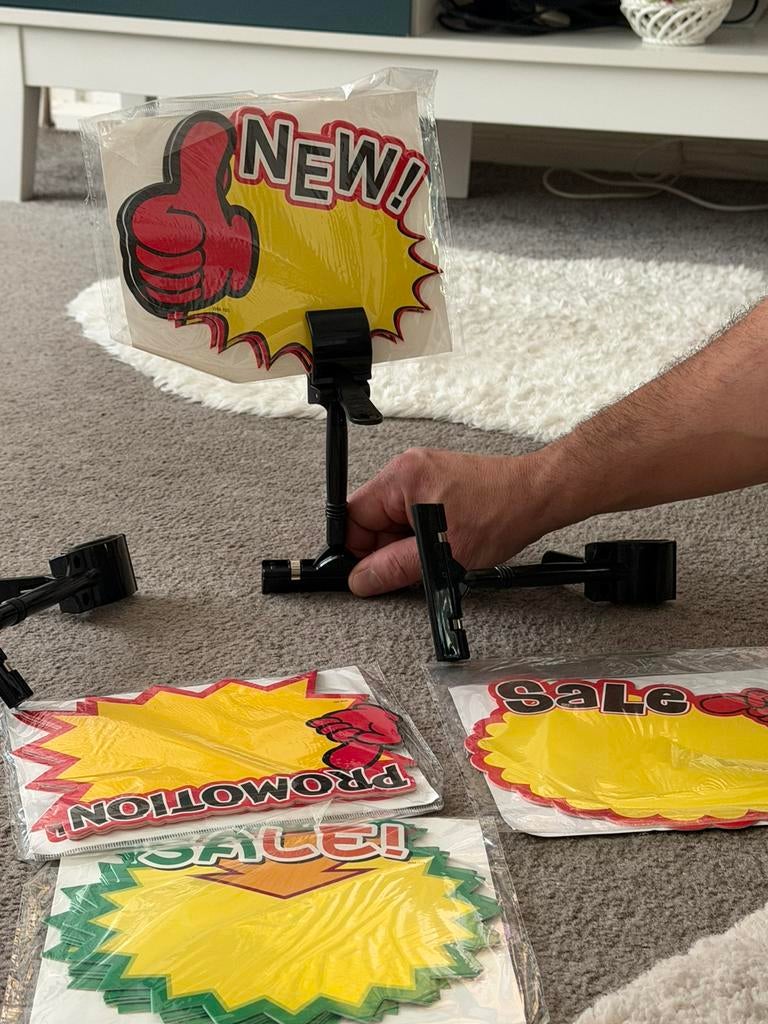 Mooie sticker Ideals voor winkels/supermarkten, Watersport en Boten, Ophalen, Zo goed als nieuw, Overige typen