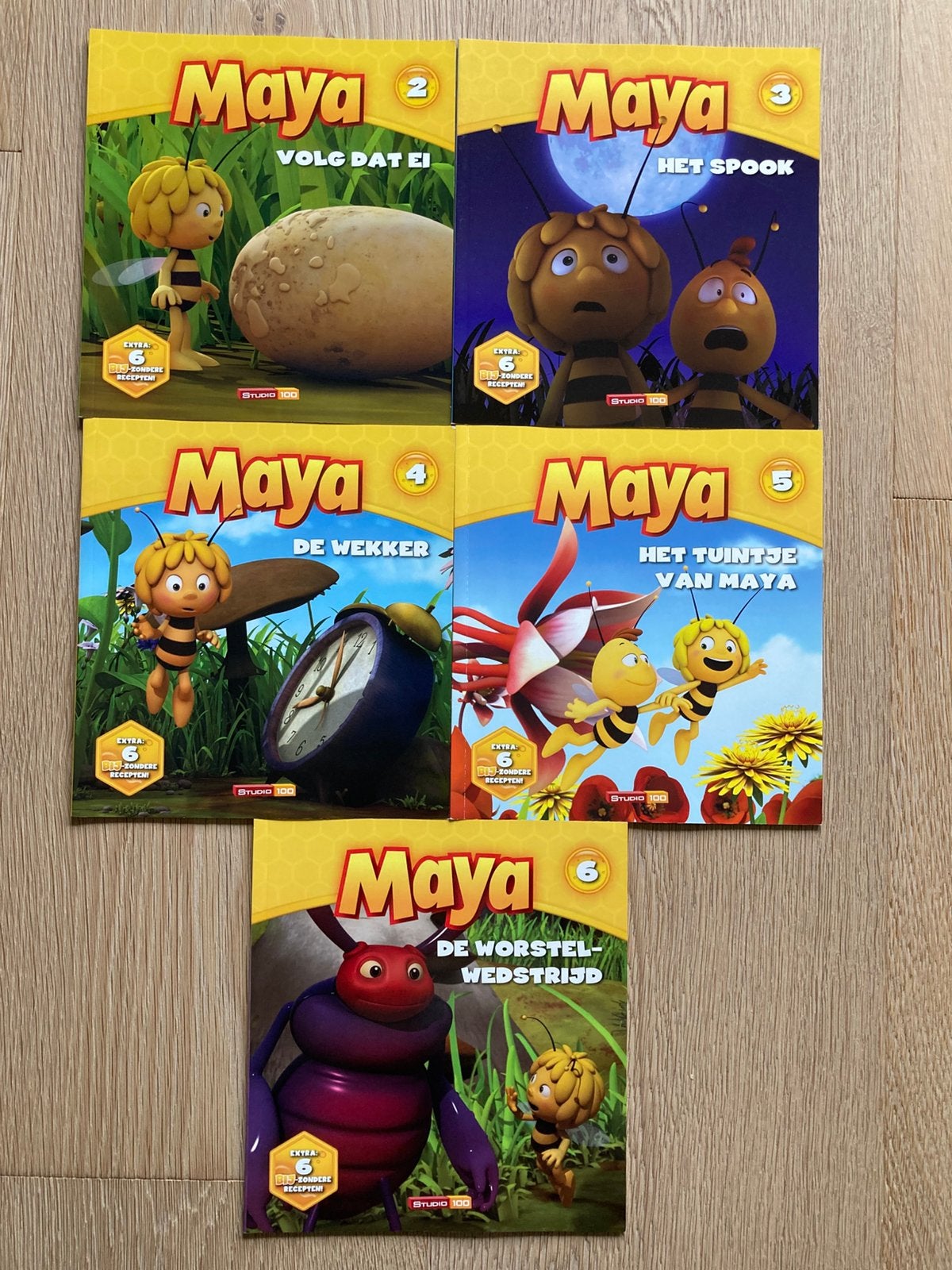 Maja de bij boekjes, Ophalen of Verzenden, Zo goed als nieuw, Taal en Lezen