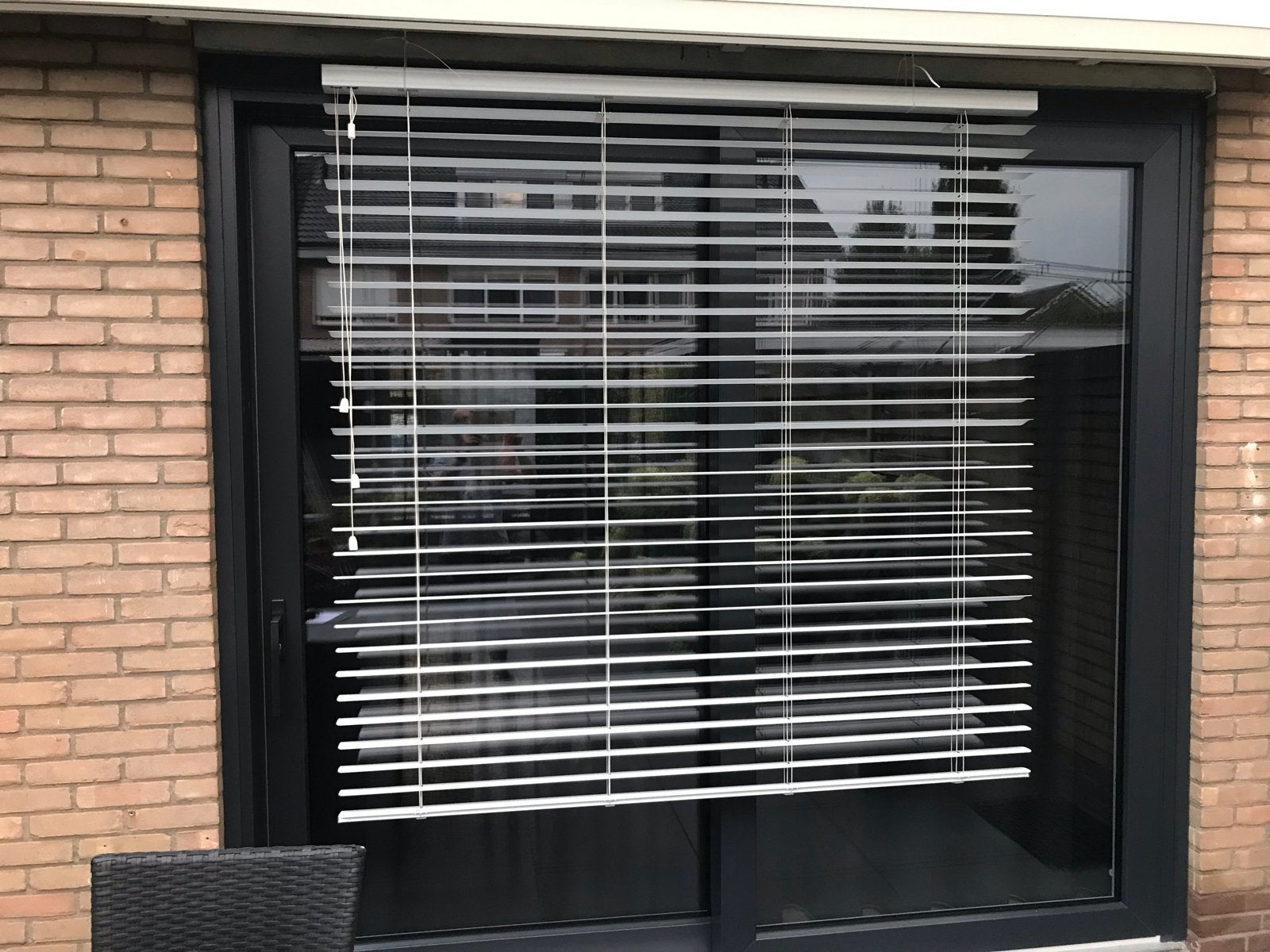 Luxaflex wit metaal, Huis en Inrichting, Gebruikt, Wit, Metaal, Ophalen of Verzenden