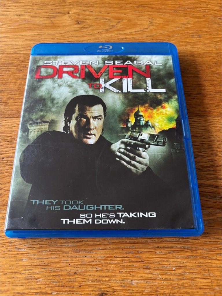 Blu-ray Driven to Kill, Ophalen of Verzenden, Gebruikt, Actie