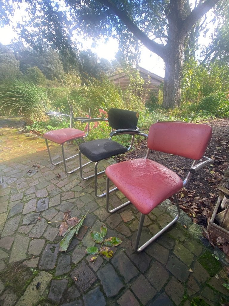 3 stoelen om op te knappen, Ophalen, Gebruikt, Overige kleuren, Drie