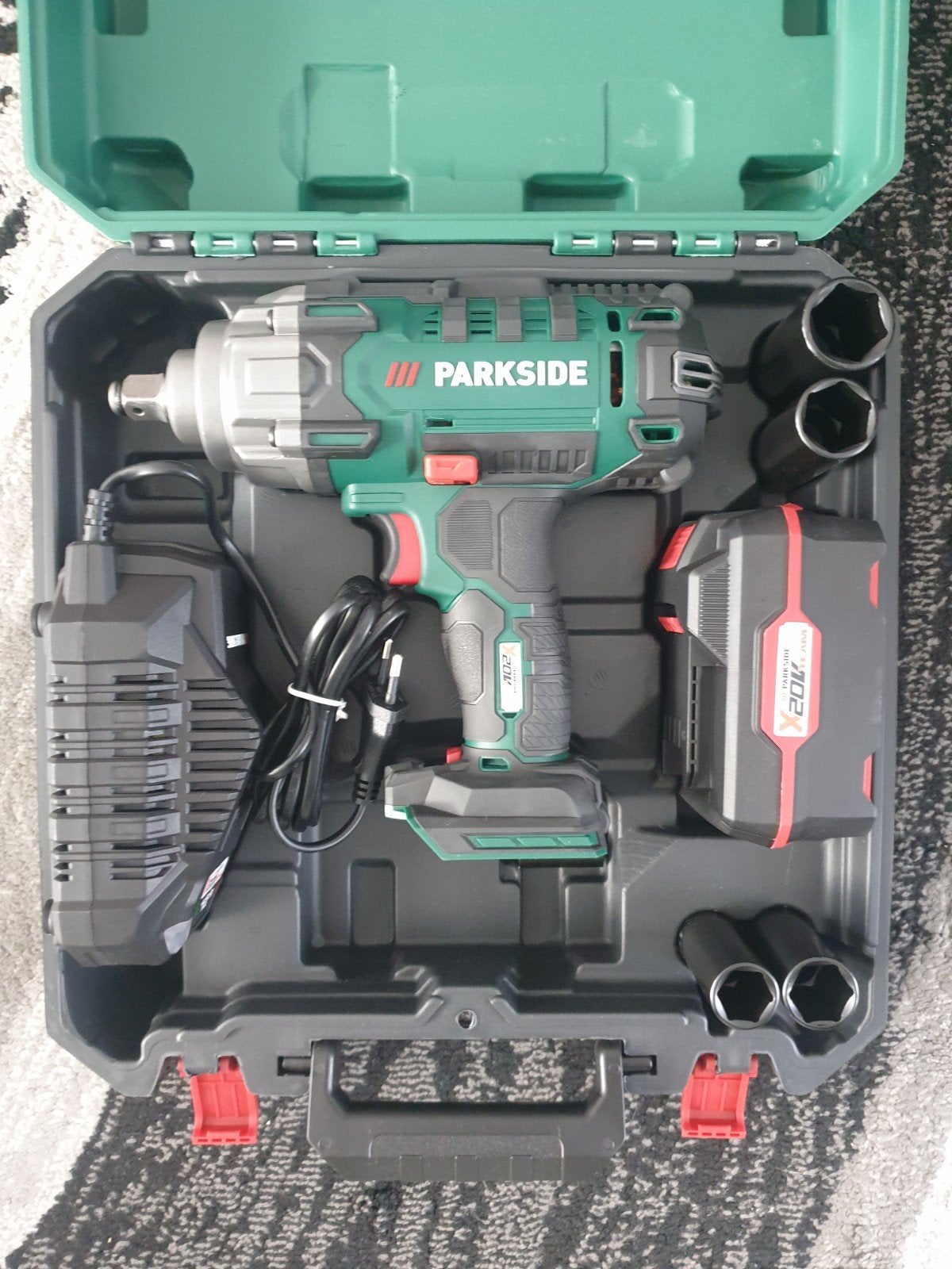 Parkside 20v accu slagmoersleutel, Ophalen, Nieuw