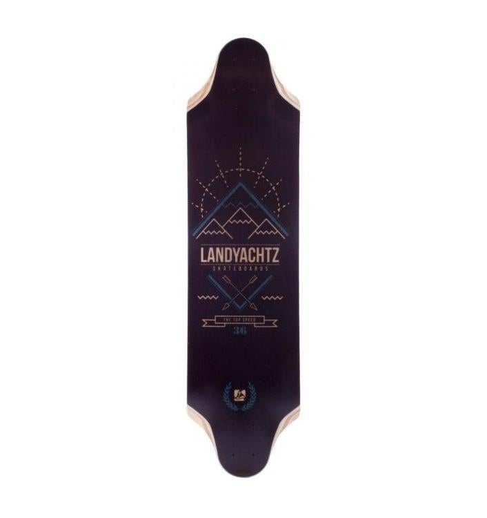 Longboard LANDYACHTZ Top Speed 36 Deck Only Ruim -45% OFF!!!, Ophalen of Verzenden, Nieuw, Skateboard, Longboard