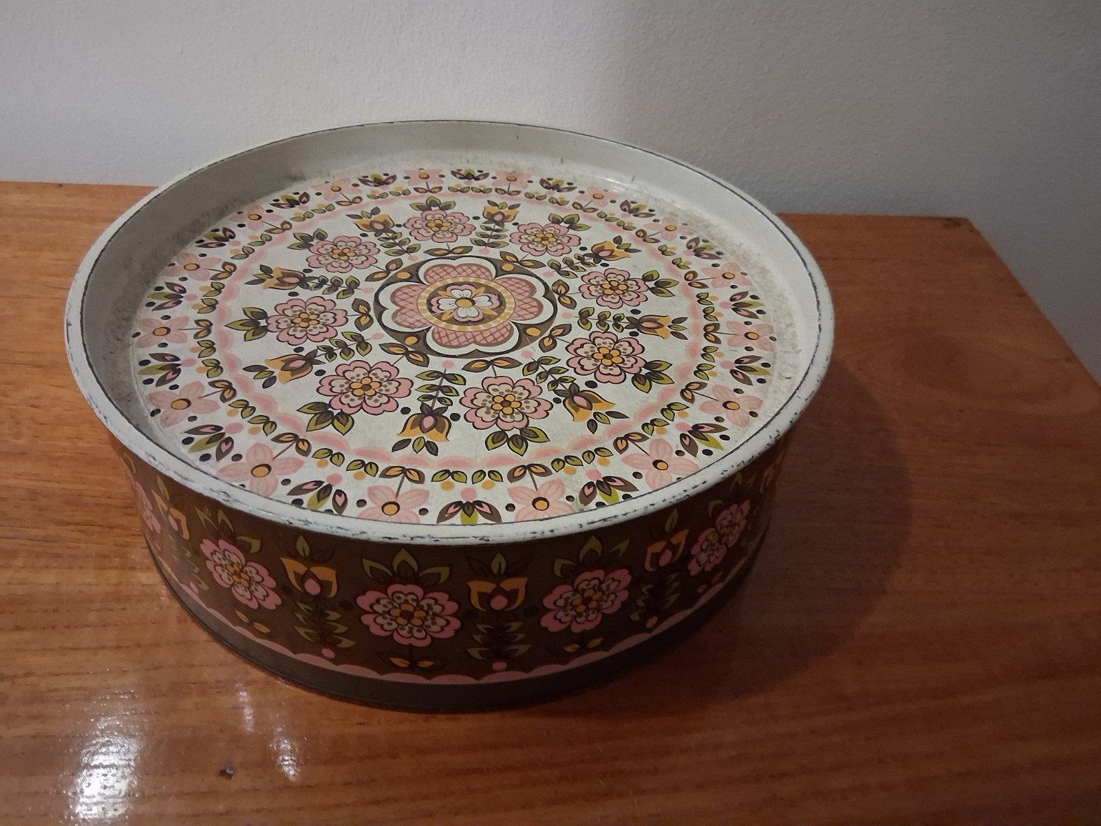 Sixties koektrommel €5, Ophalen of Verzenden, Gebruikt, Koek(jes)