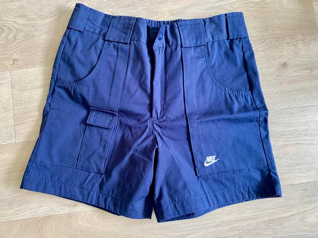 Nieuwe Nike Woven Cargo Short / Korte Broek Maat S, Ophalen of Verzenden, Nieuw, Maat 46 (S) of kleiner, Blauw