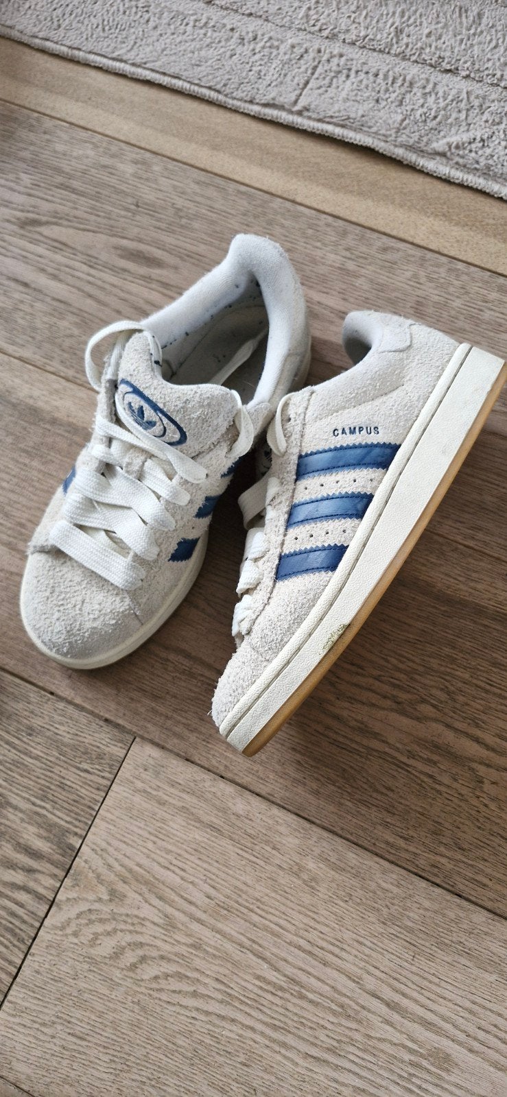 Adidas Campus sneakers maat 39 1/3, Adidas, Beige, Ophalen of Verzenden, Sneakers of Gympen