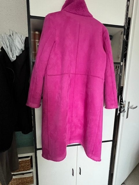Goosecraft warme fuchsia jas maat M (40 ), Kleding | Dames, Ophalen of Verzenden, Zo goed als nieuw, Maat 36 (S), Roze