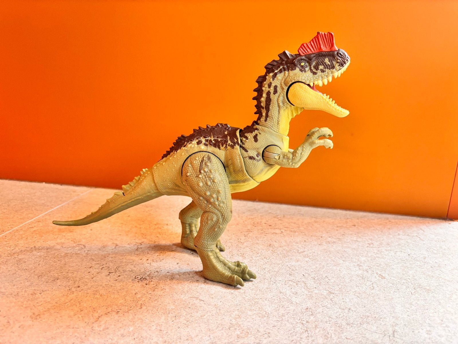 Yangchuanosaurus dinosaurus - als nieuw, beweegbaar, Ophalen of Verzenden, Zo goed als nieuw