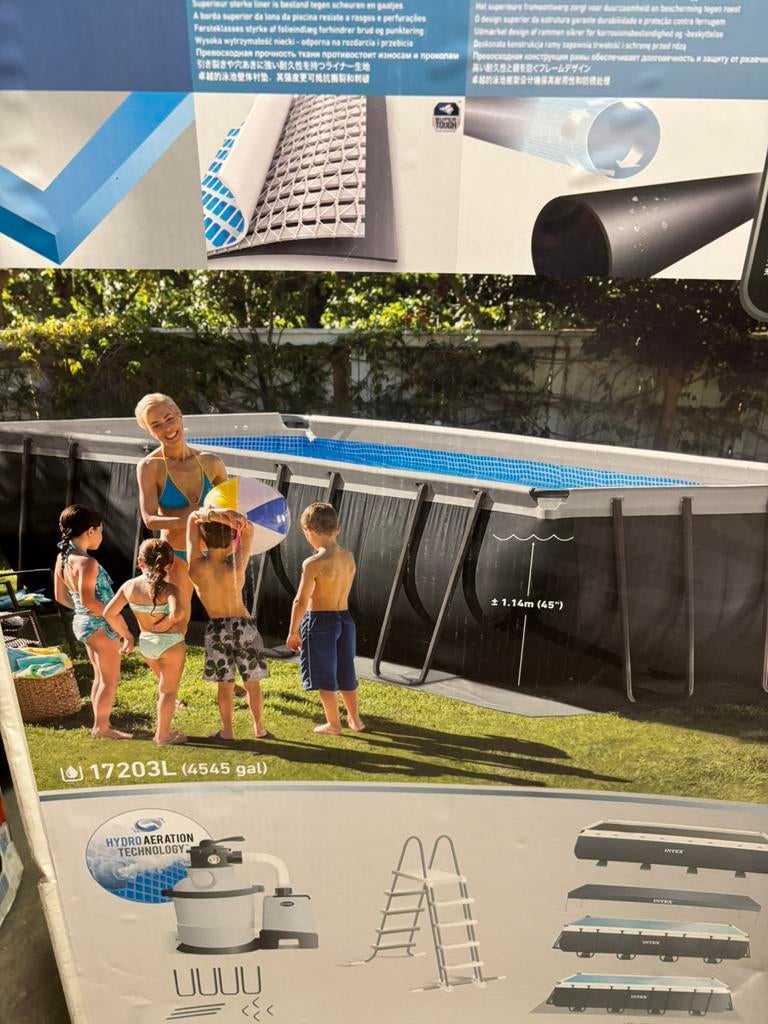 Zwembad intex, Ophalen, Zo goed als nieuw