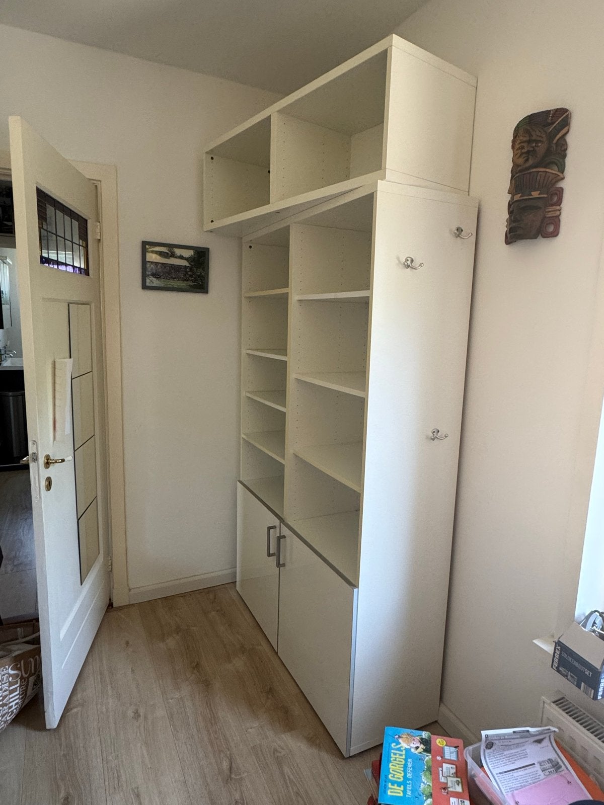 IKEA Bestå opbergmeubel met planken en deuren, Ophalen, Overige materialen, Gebruikt, 100 tot 150 cm