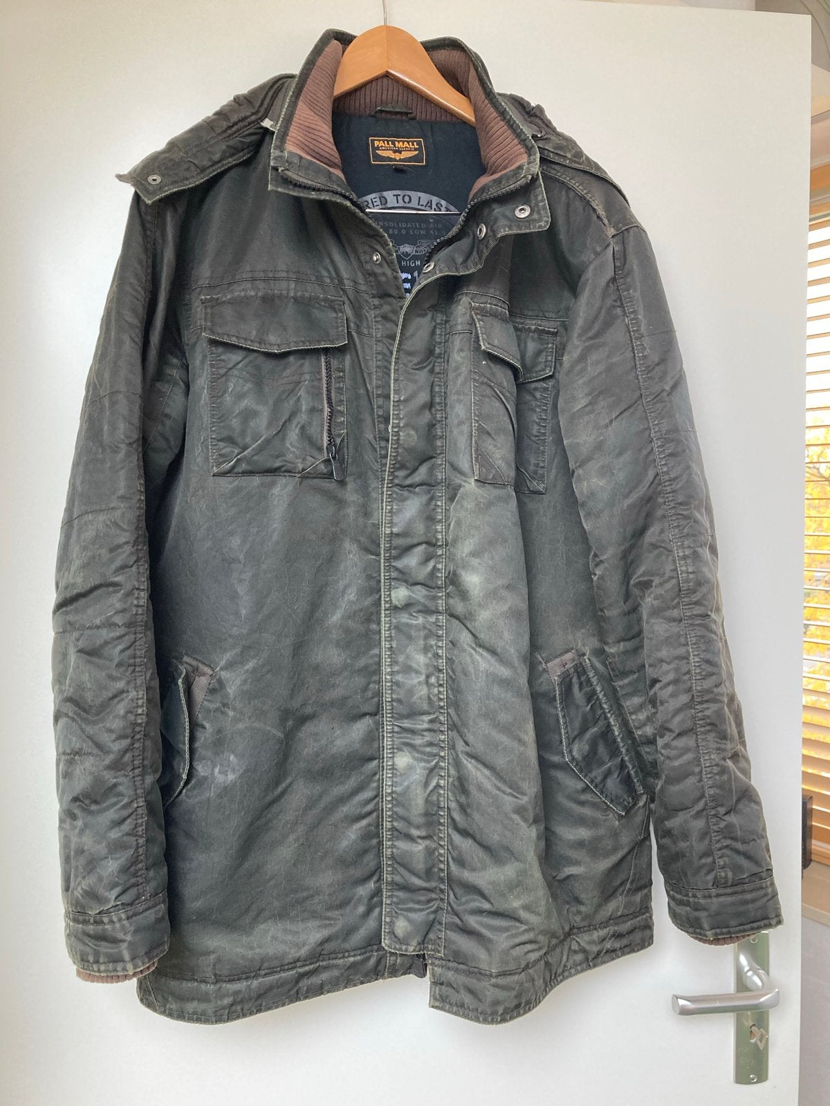 Pall Mall American Classic winterjas - Maat XL, Kleding | Heren, Ophalen of Verzenden, Gedragen, Maat 56/58 (XL), Zwart