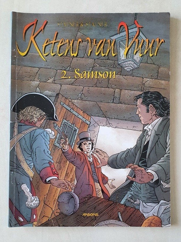 Stripboek Ketens van vuur - Deel 2 Samson, Eén stripboek, Ophalen, Gelezen