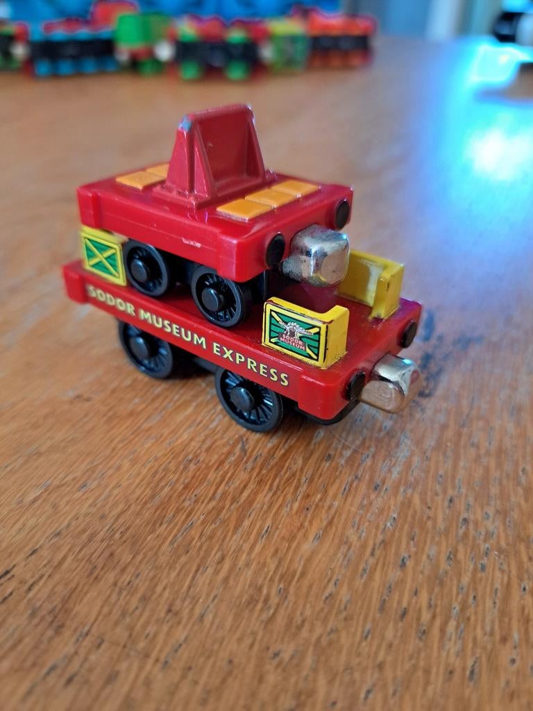 Thomas de Trein Sodor Museum Express Dinosaurus Wagon, Ophalen of Verzenden, Gebruikt