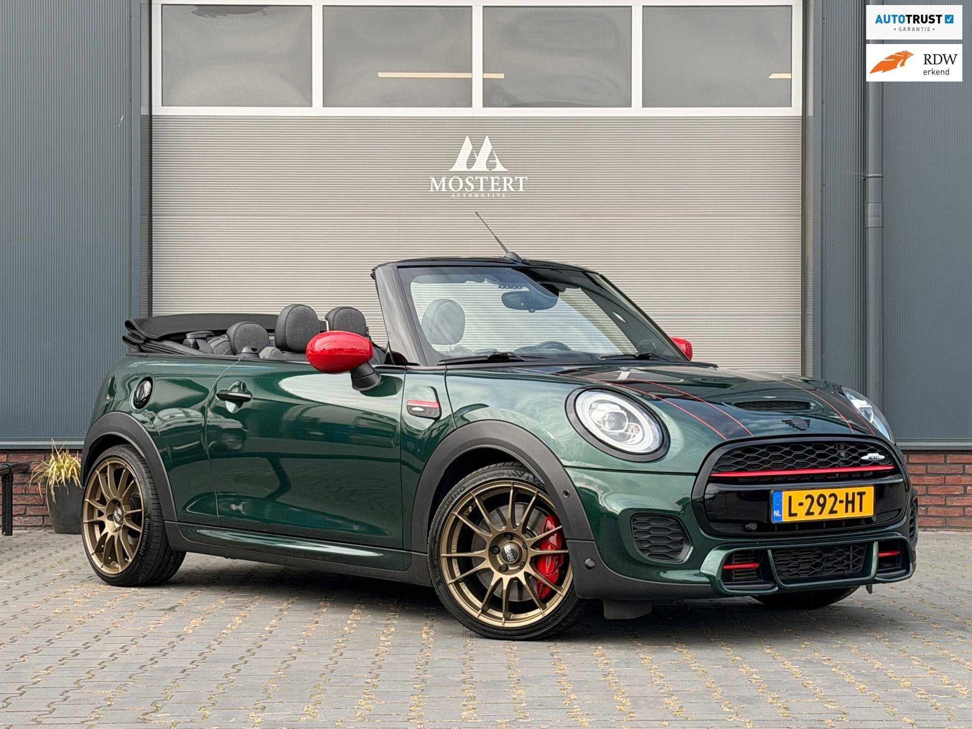 Mini Cabrio 2.0/231pk John Cooper Works Chili|JCW uitlaat|Au, 1998 cc, Gebruikt, 4 cilinders, Cabriolet