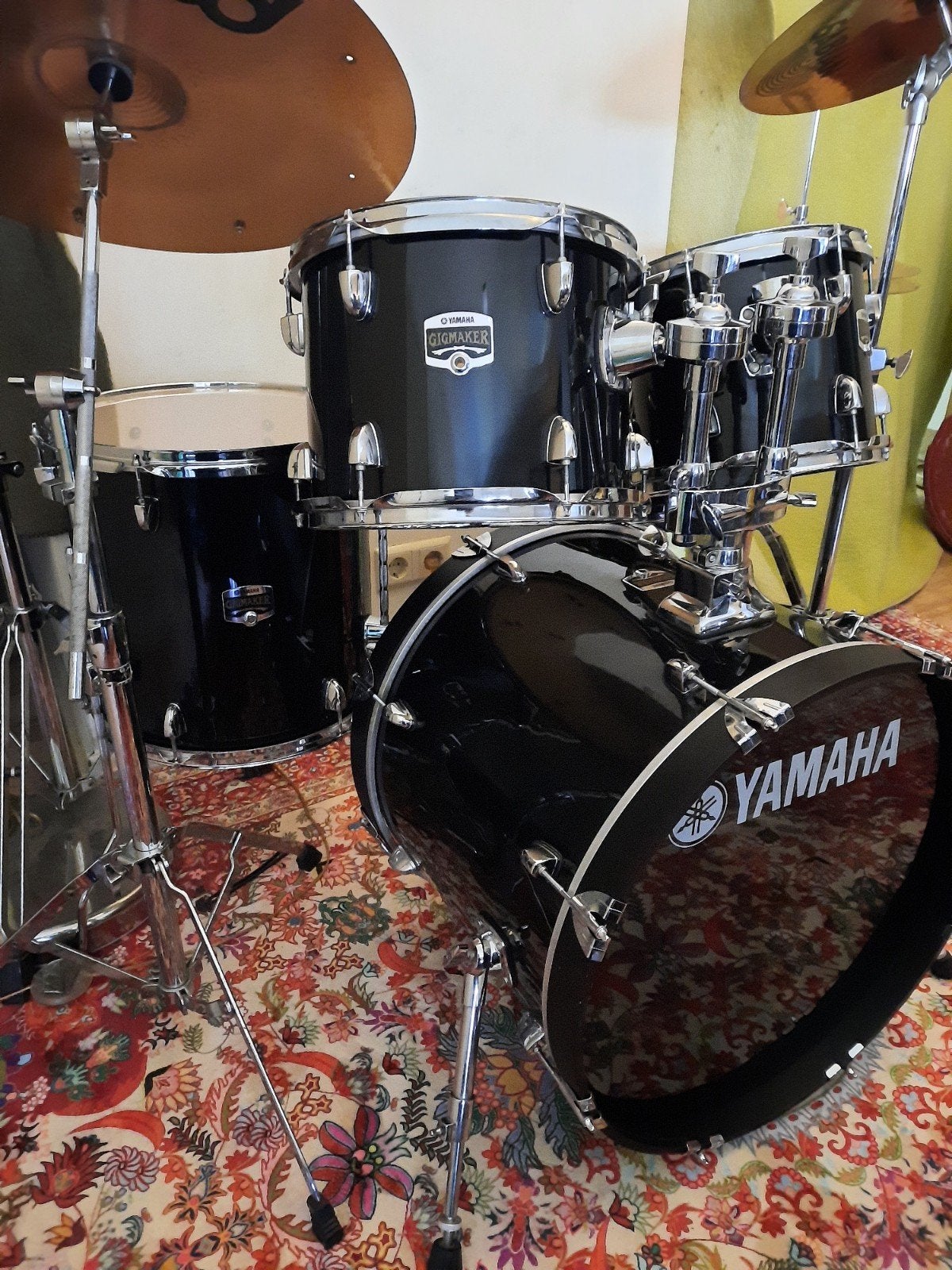 Yamaha gigmaker    premier xpk   zildjian ZXT bekkens, Ophalen of Verzenden, Gebruikt, Yamaha