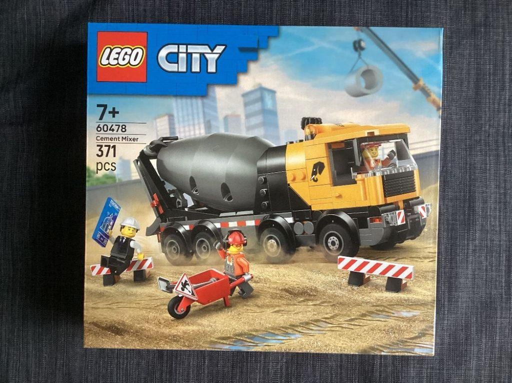 NIEUW Lego City Cementwagen (60478), City, Ongeopend/sealed, Lego, Nieuw