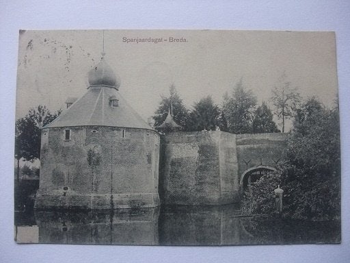 R54 Breda - Spanjaardsgat - 1906, Verzamelen, Verzenden, Voor 1920, Gelopen, Noord-Brabant