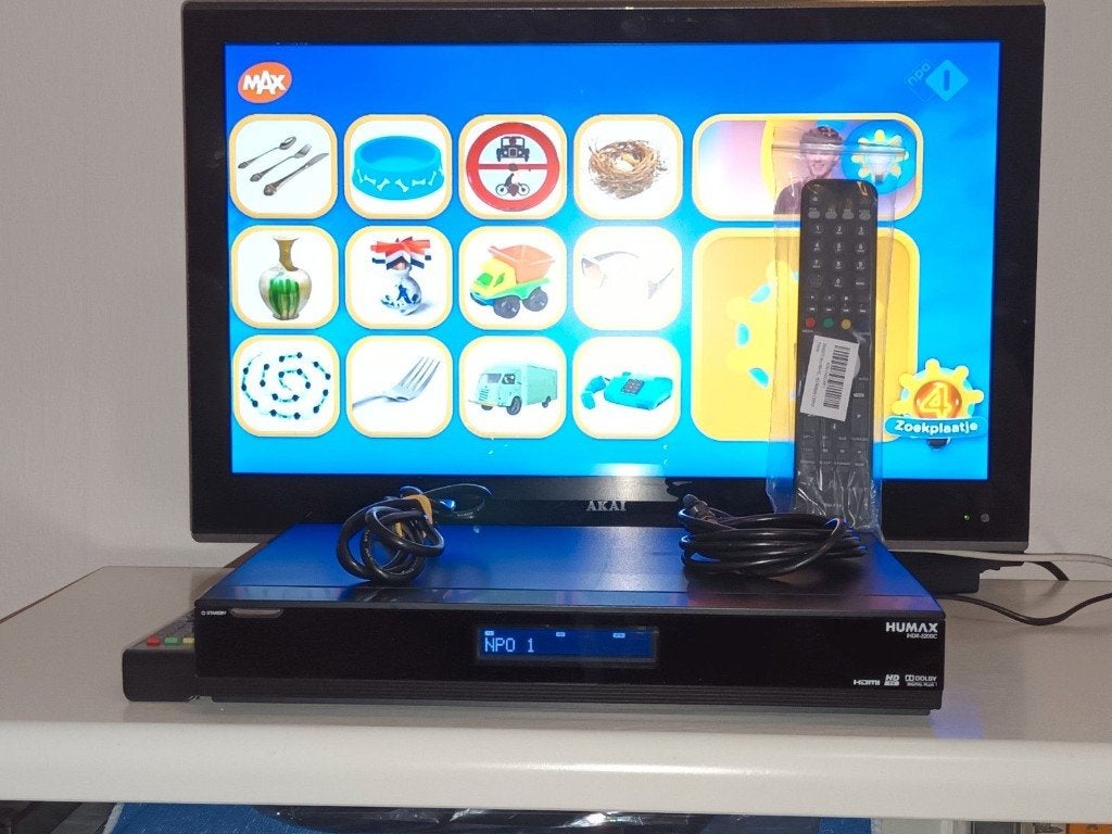 Humax Full HD digitale ontvanger,type IHDR-5200C met 1 TB HD, Ophalen of Verzenden, Zo goed als nieuw, USB 2