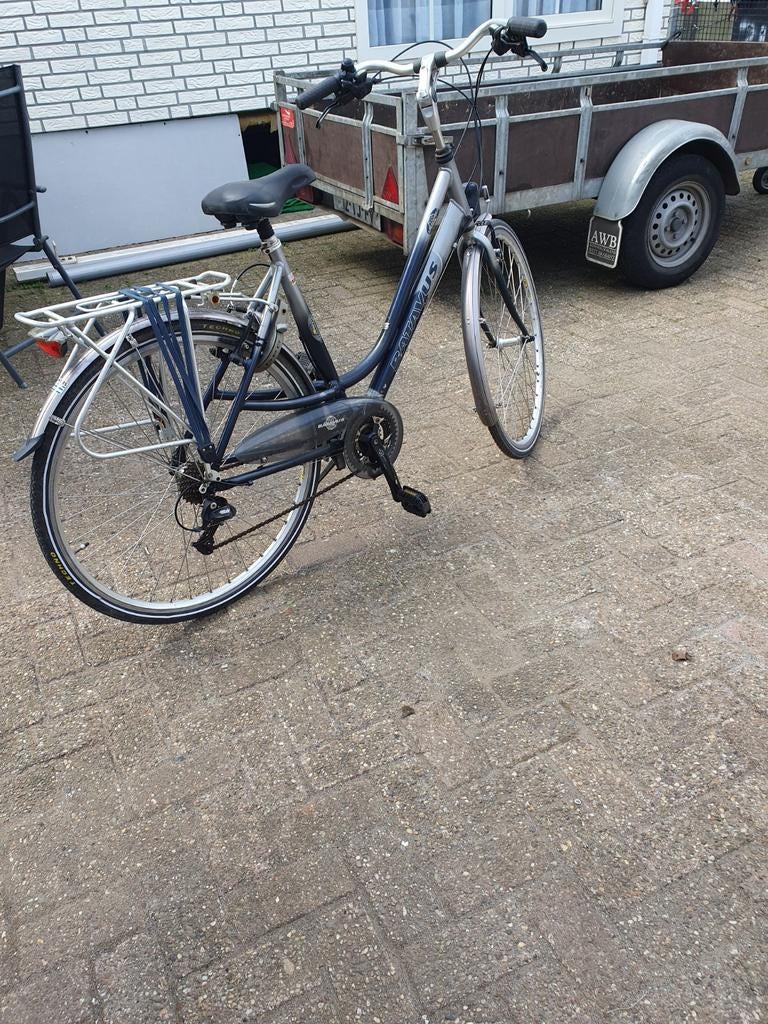 Fijne degelijke fiets, Fietsen en Brommers, Fietsen | Dames | Omafietsen, Ophalen, Gebruikt