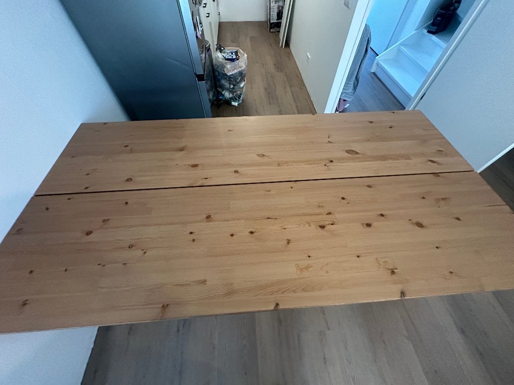 IKEA NORDVIKEN eettafel (nieuwstaat), Ophalen, Scandinavisch, 50 tot 100 cm, Zo goed als nieuw