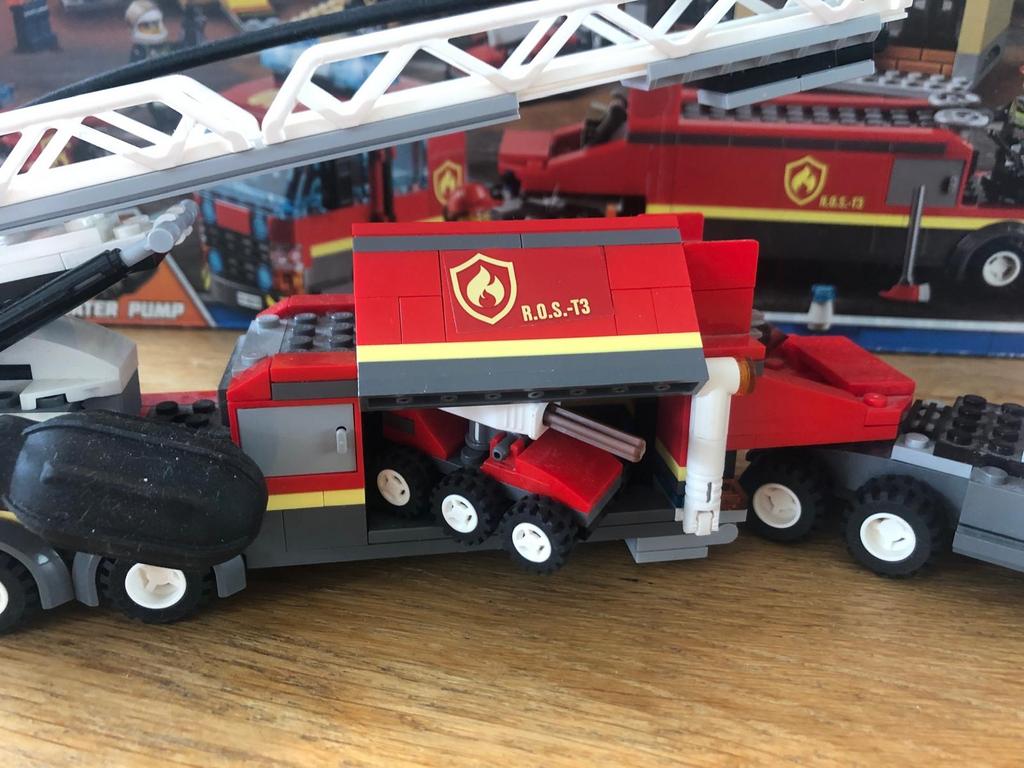 Lego City 60216 brandweerwagen, Ophalen, Gebruikt, Overige merken