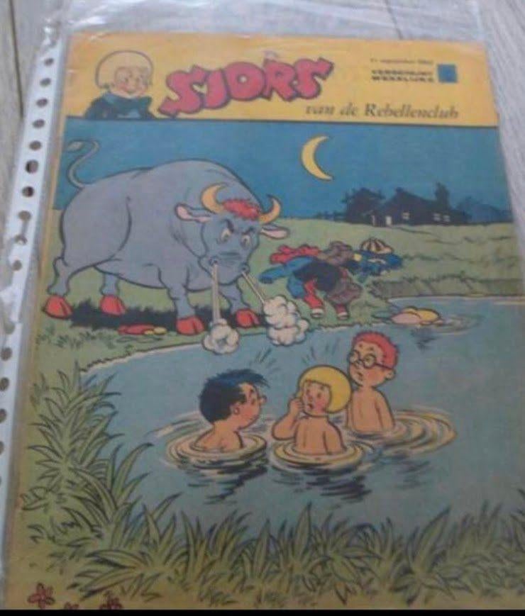 Sjors van de Rebellenclub, 1963, Eén stripboek, Ophalen, Gelezen