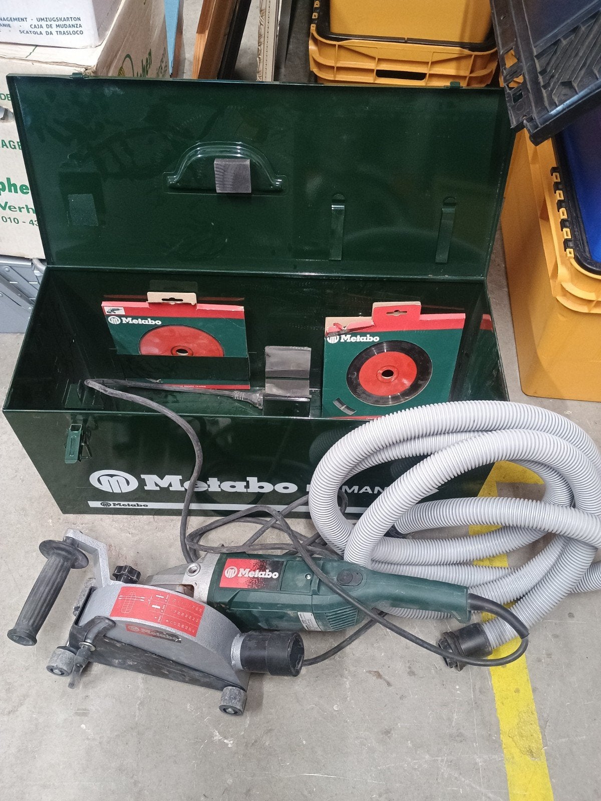 Metabo Mf 2565 Sleuvenfrees Set - Metabo Diamant, Ophalen, Gebruikt, ., .