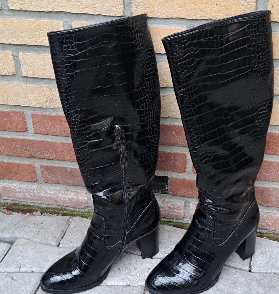 Te koop zwarte hoge graceland laarzen maat 40, Hoge laarzen, Zwart, Nieuw, Ophalen of Verzenden