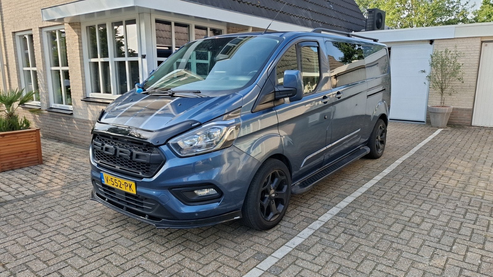 Ford Transit Custom Gbdc 2.0 Tdci 170PK 300 L2h1 Automaat, 1995 cc, 4 cilinders, Blauw, Diesel