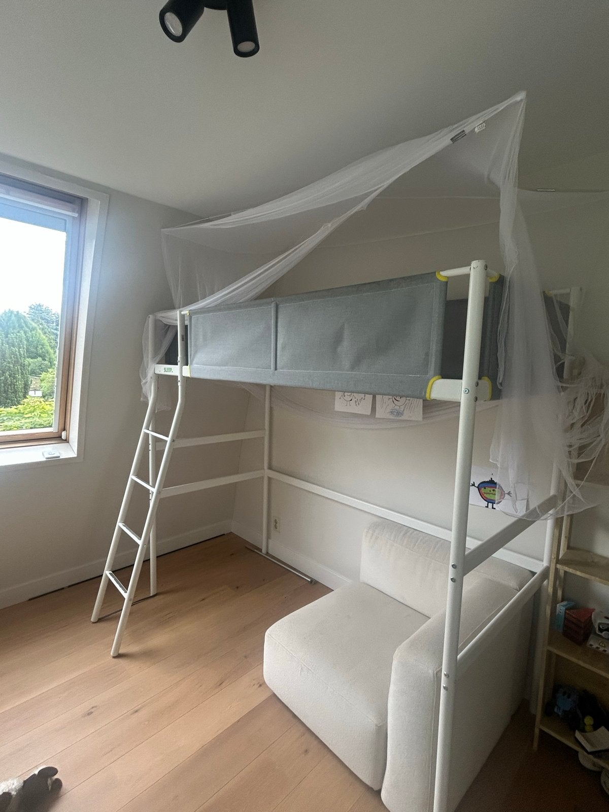 Hoogslaper ikea, Ophalen, Gebruikt, Eenpersoons, 200 cm