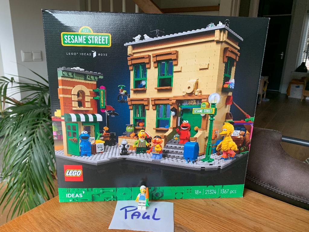 LEGO 21324 123 Sesame Street [MISB], Ophalen, Lego, Nieuw, Ideas