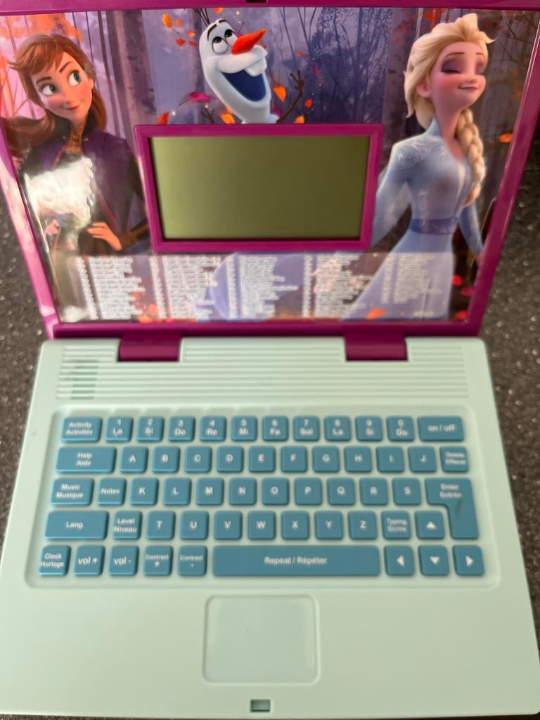 Lexibook Frozen tweetalige laptop, Ophalen of Verzenden, Gebruikt, Elektronica, Met geluid