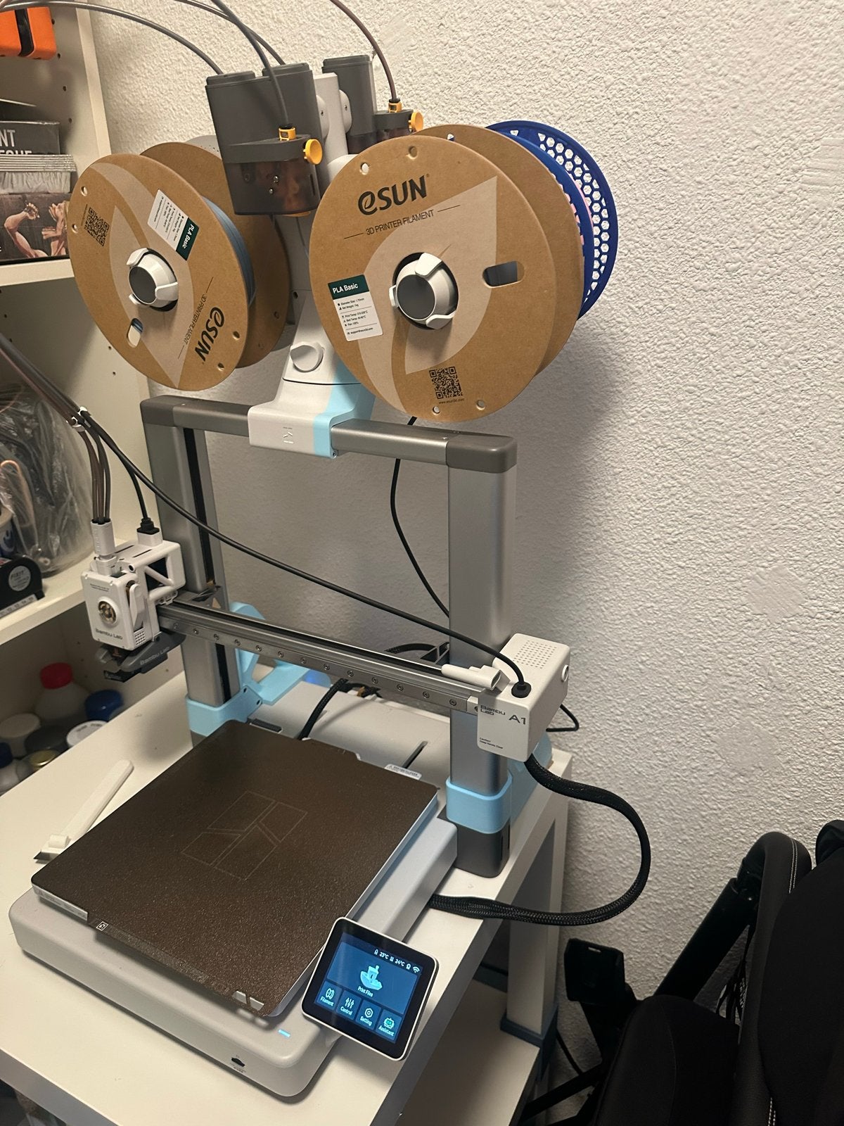 Bambu Lab A1 met AMS lite combo - 3D-printer, Computers en Software, 3D Printers, Ophalen, Ingebouwde Wi-Fi, Zo goed als nieuw