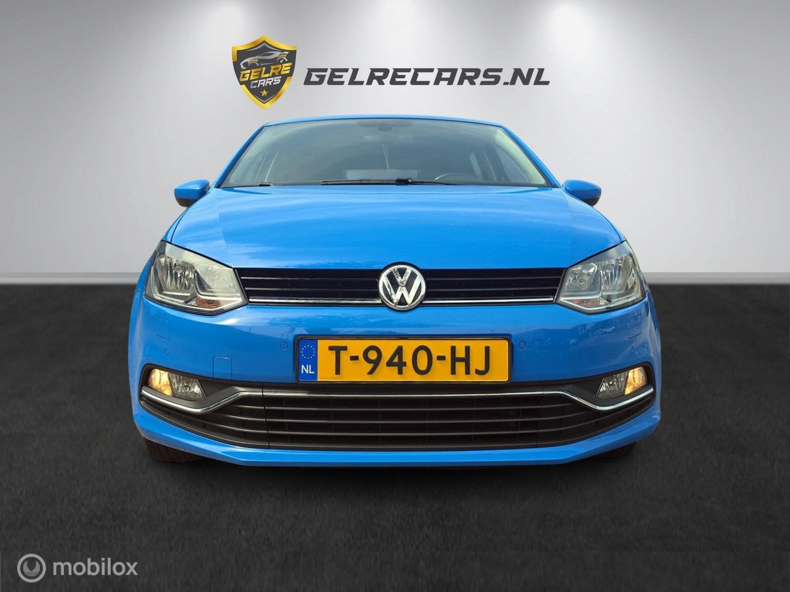 Volkswagen Polo 1.0 BlueMotion LOUNGE TOPSTAAT !, Auto's, Volkswagen, Voorwielaandrijving, Stof, Blauw, Handgeschakeld