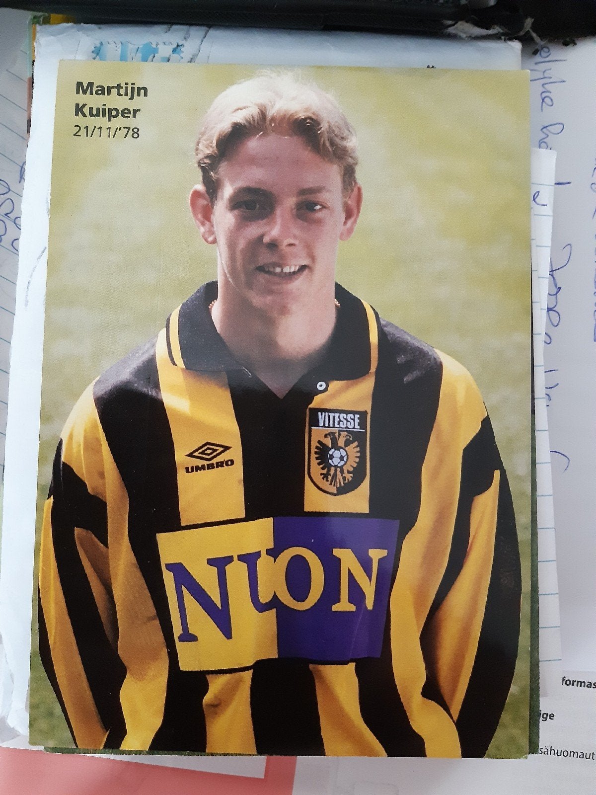 Spelerskaart Martijn Kuiper, Ophalen of Verzenden, Nieuw, Vitesse, Spelerskaart