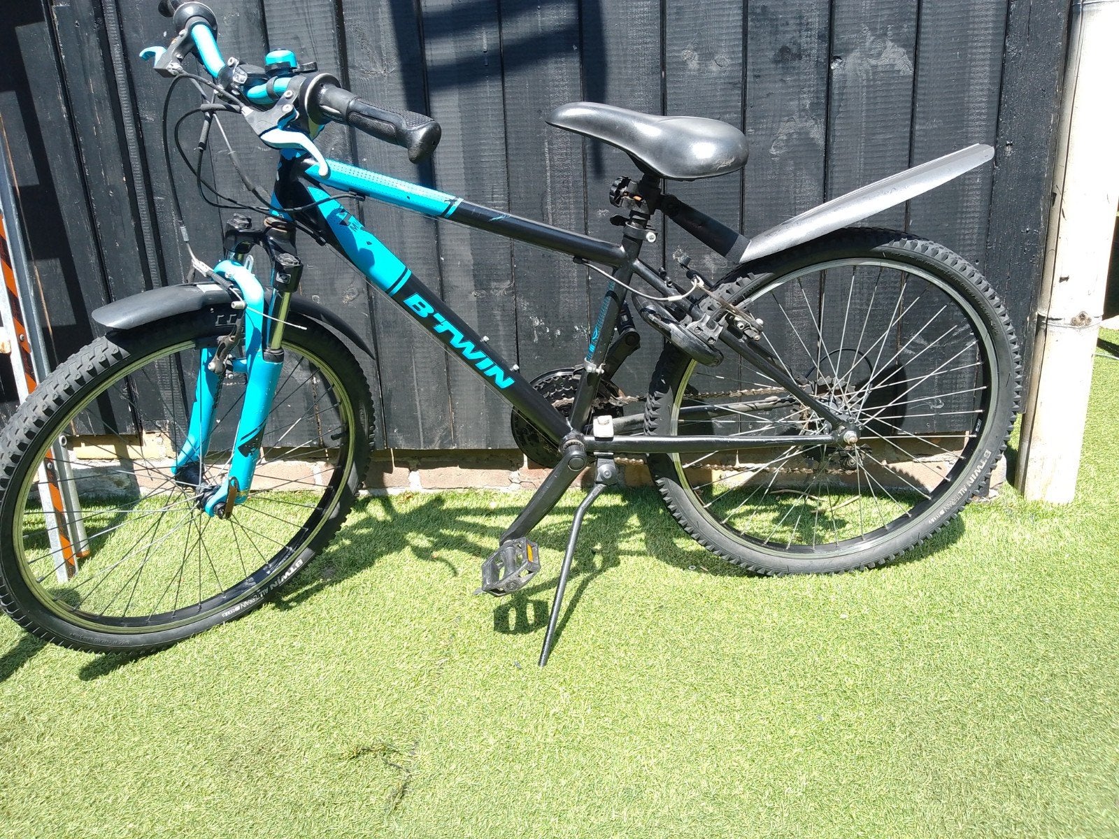 btwin rockrider 24 inch wielen, Ophalen, Gebruikt, Staal, 24 inch of meer